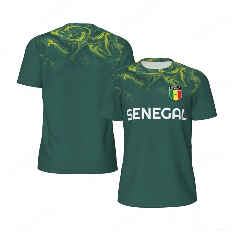 Fashion Senegal Flag Graphic F - Tee Graphic Print 评论和价格