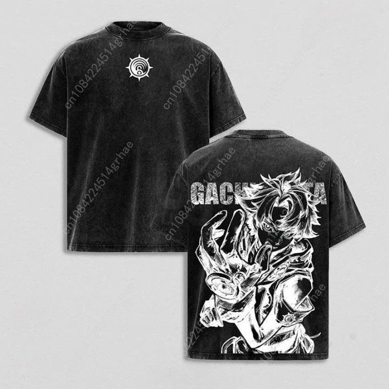 Gachiakuta Vintage Anime Washe - Tee Graphic Print 评论和价格